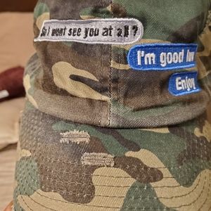 Two Casual Adjustable Strapback Hat